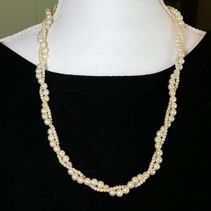 Vintage Wrapped Faux Pearls